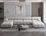 Bellini Velvet Modular Sofa & Chaise