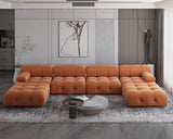 Bellini Velvet Modular Sofa & Chaise
