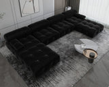 Bellini Velvet Modular Sofa & Chaise